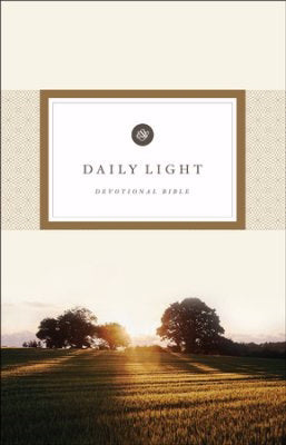 ESV Daily Light Devotional Bible-Hardcover
