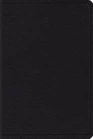 ESV Reader's Bible-Black Top Grain Leather