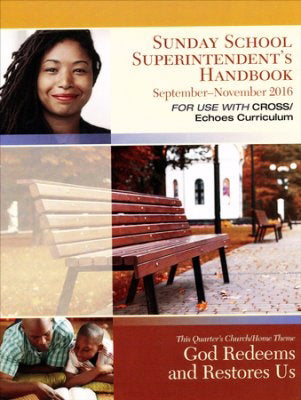 Echoes Spring 2019: Adult Comprehensive Bible Study Superintendent's Handbook (#9051)