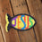 VBS-Rainforest Explorer-Jesus Fish Sand Art-Craft (Pack Of 12) (#321671) (Dec) (Pkg-12)