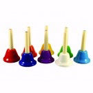 Instrument-8 Tune Handbell Set-Assorted Colors