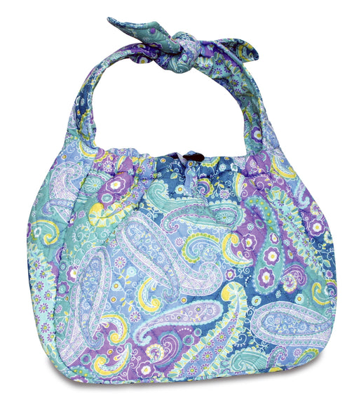 Purse-Quilted Hobo Purse-Sea Glass Colors