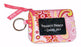 ID Card Case-Quilted w/Zipper-Sherbet Colors