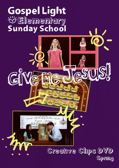 Gospel Light Spring 2020: Elementary Creative Clips DVD (Grades 1-4)-Year A (#2148)
