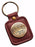 Keyring-Journey-LuxLeather w/Bronzetone Medallion