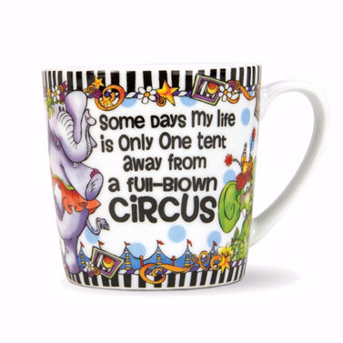 Mug-Some Days...Circus-Porcelain w/Gift Box (14 Oz)
