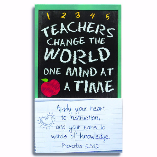 Calendar-Weekly Thought Magnet-Teachers Change The World