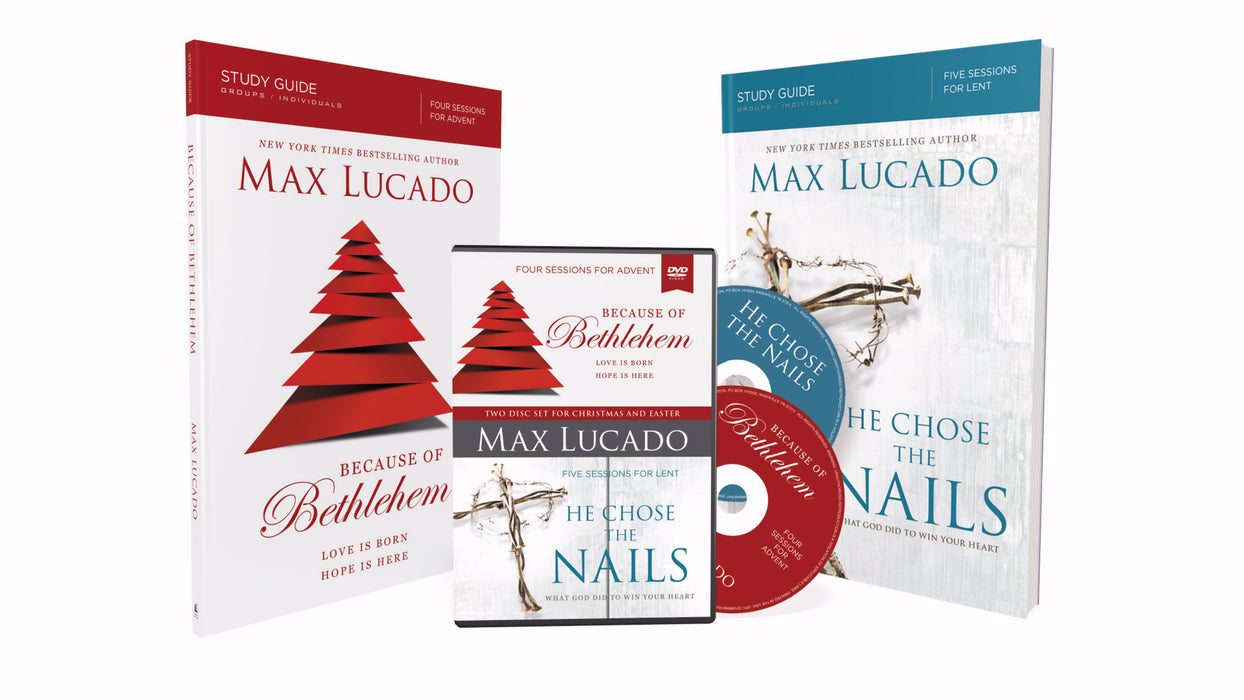 Because Of Bethlehem/He Chose The Nails Study Guide w/DVD (Curriculum Kit)