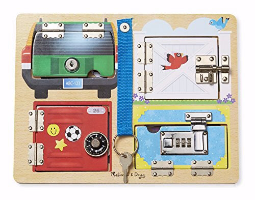 Toy-Lock & Latch Board (Ages 3+)