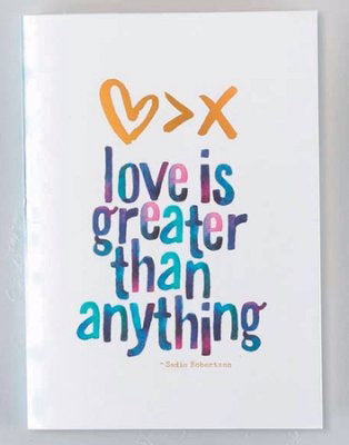 Notebook-Composition-Fearless/Love Is Greater (Pack Of 2) (Pkg-2)