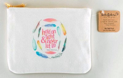 Mini Tablet Pouch-Hold On Tight-Jeremiah 29:11