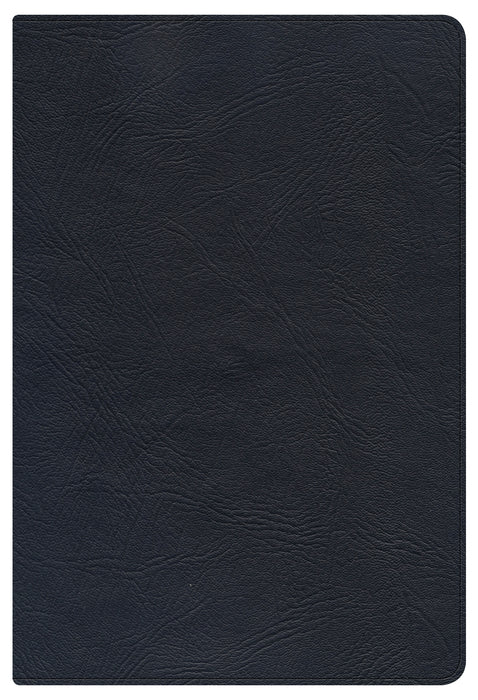KJV Large Print Personal Size Reference Bible-Black Genuine Leather