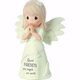 Figurine-Angel-Good Friends Are Angels Here On Earth (4.5")