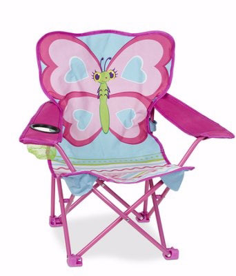 Outdoor Play-Cutie Pie Butterfly Chair (Camp/Folding) (Ages 3+)