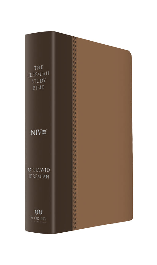 NIV Jeremiah Study Bible-Brown Leatherluxe
