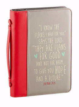 Bible Cover-Plans For You-Leather-like (7" x 10")