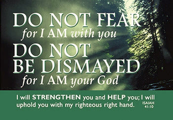 Cards-Pass It On-Do Not Fear (3"x2") (Pack of 25)  (Pkg-25)