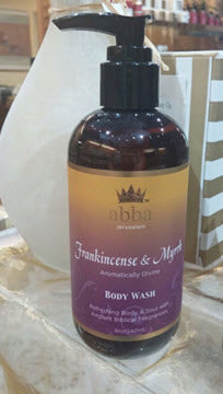 Bath Scents-Frankincense & Myrrh Body Lotion W/ Pump-8 oz