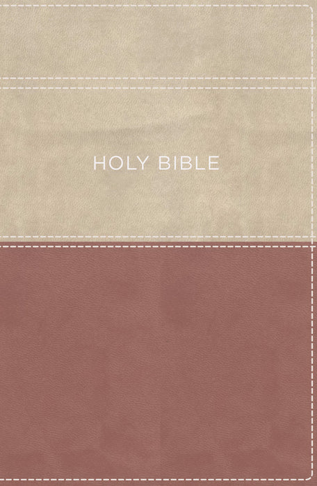KJV Apply The Word Study Bible/Large Print-Dusty Rose/Cream Leathersoft