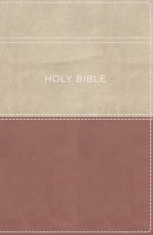 KJV Apply The Word Study Bible/Large Print-Dusty Rose/Cream LeatherSoft Indexed