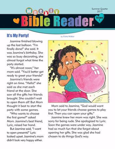 HeartShaper Summer 2018: Early Elementary Weekly Bible Reader (Pack Of 5) (Pkg-5)