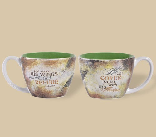 Mug-Soup Mug-You Will Find Refuge (24 Oz)