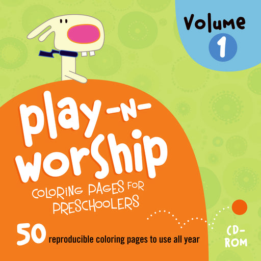 Play-N-Worship: Coloring Pages For Preschoolers CD (V1)