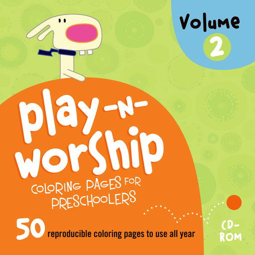 Play-N-Worship: Coloring Pages For Preschoolers CD (V2)