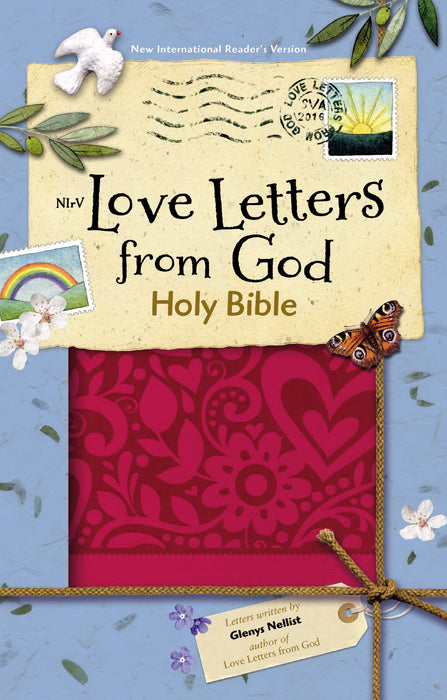 NIrV Love Letters From God Holy Bible-Magenta DuoTone