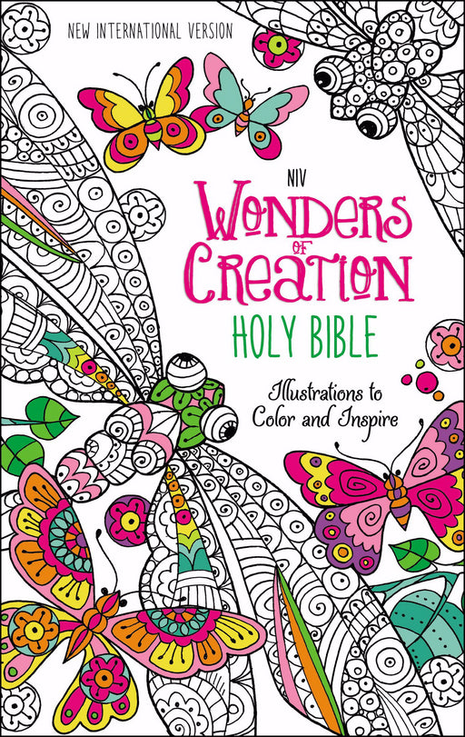 NIV Wonders Of Creation Holy Bible-Printed Hardcover