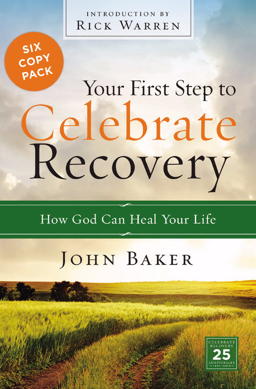 Your First Step To Celebrate Recovery Outreach Pack (Pack Of 6)