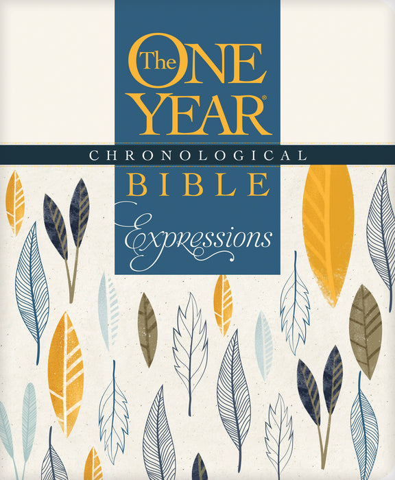 NLT2 One Year Chronological Bible Creative Expressions-Deluxe Leaves Softcover