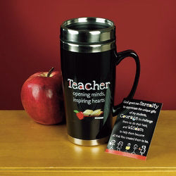 Travel Mug-Teacher w/Gift Card (16 Oz)