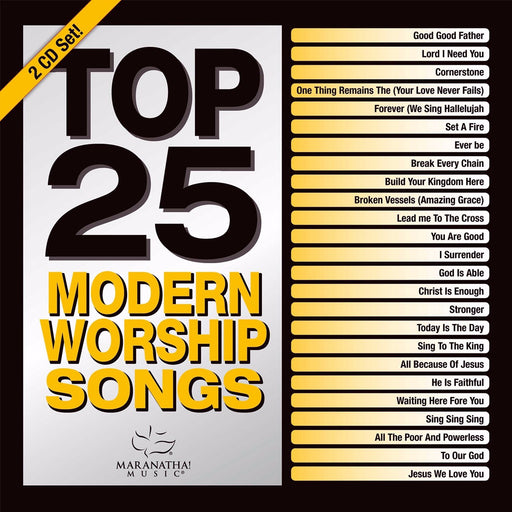 Audio CD-Top 25 Modern Worship Songs 2016 (2 CD)