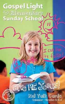 Gospel Light Summer 2020: Elementary Kid Talk Cards (Grades 3 & 4)-Year A (#2142)
