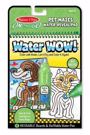 Water Wow!: Pet Mazes Activity Book (Ages 3+)