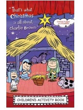 Activity Book w/Stickers-Peanuts-What Christmas Is All About