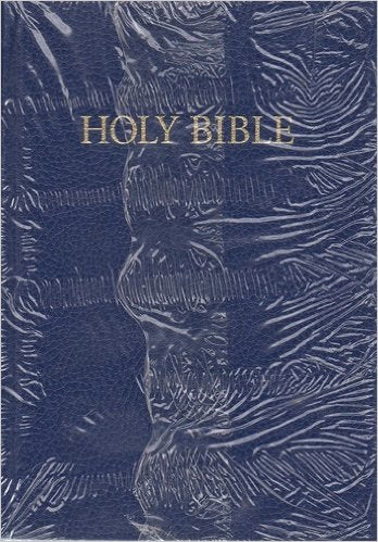 KJV Royal Ruby Text Bible-Blue Hardcover (#31/ABL)