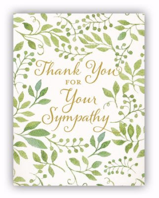 Note Card-Thank You For Your Sympathy-2 Samuel 2:5 NIV (Pack of 10) (Pkg-10)