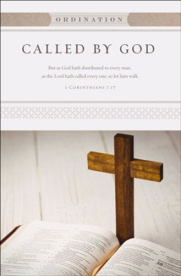 Bulletin-Ordination: As The Lord Hath Called (1 Corinthians 7:17 KJV) (Pack of 100) (Pkg-100)