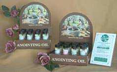 Anointing Oil-3 Assorted Oils-Frankincense & Myrrh/Lily Valley/Rose Sharon-1/4oz (Pack of 12 w/4 Free) (Pkg-16)