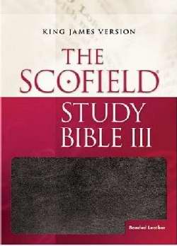 KJV Scofield Study Bible III-Black Bonded Leather Indexed (Super Saver)