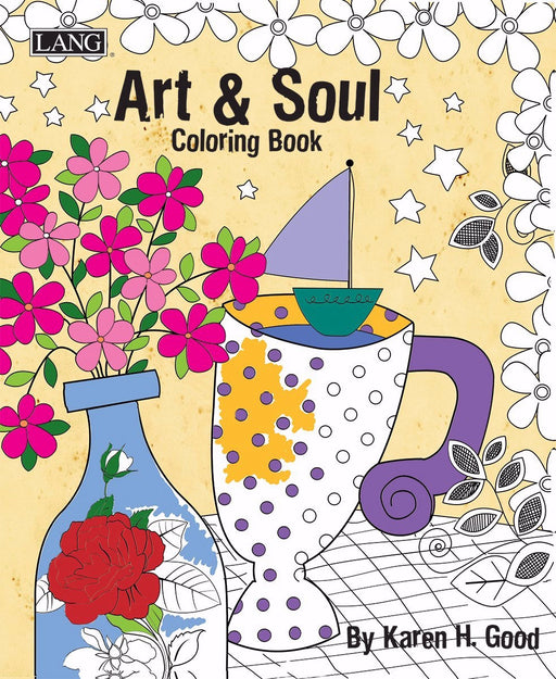Art & Soul Adult Coloring Book