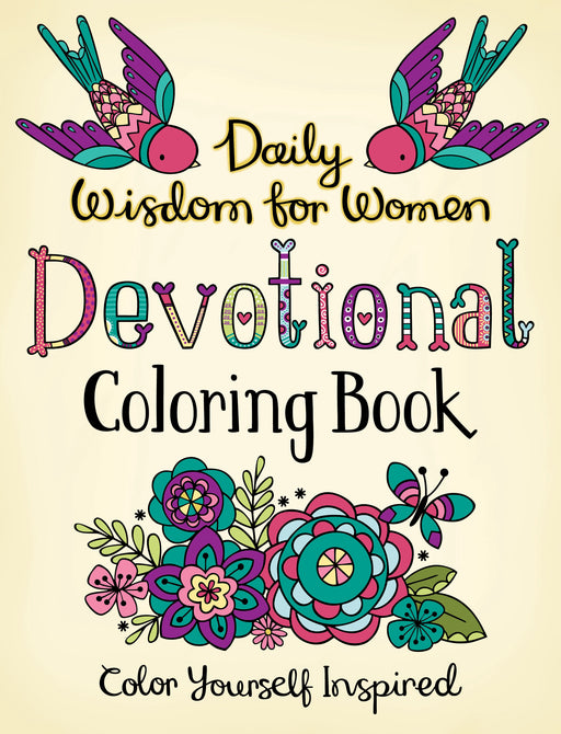 Daily Wisdom For Women Devotional Coloring Book