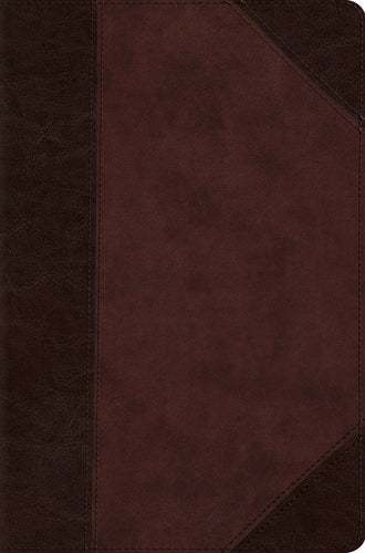 ESV Compact Bible-Brown/Walnut Portfolio Design TruTone