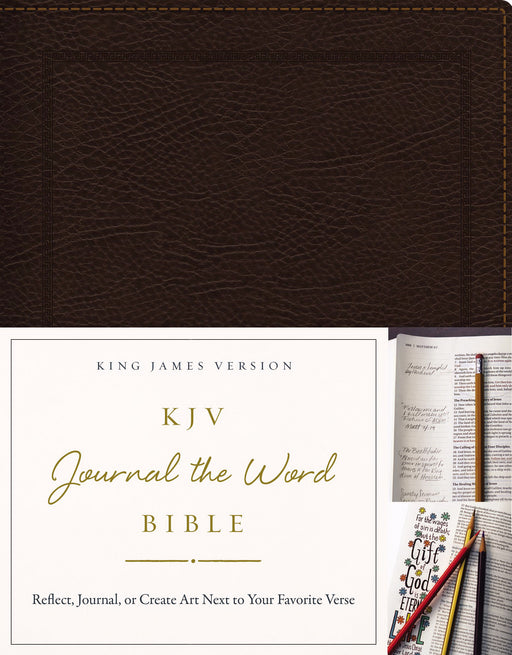 KJV Journal The Word Bible-Brown Bonded Leather