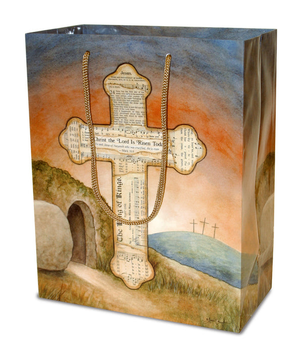 Gift Bag-Easter: Risen-Medium (Pack Of 6) (Pkg-6)