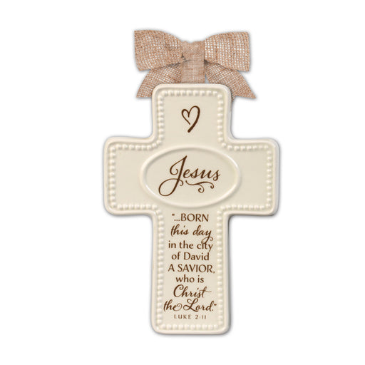 Ornament-Cross-Simple-Jesus (#12151)