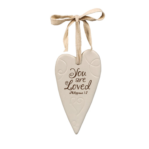 Ornament-Swirl Heart: You Are Loved (#12415)