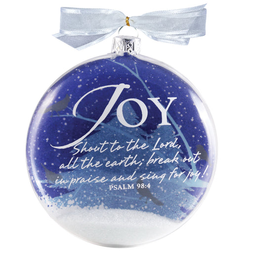 Ornament-Joy (Snow Globe Nature Collection) (#12576)